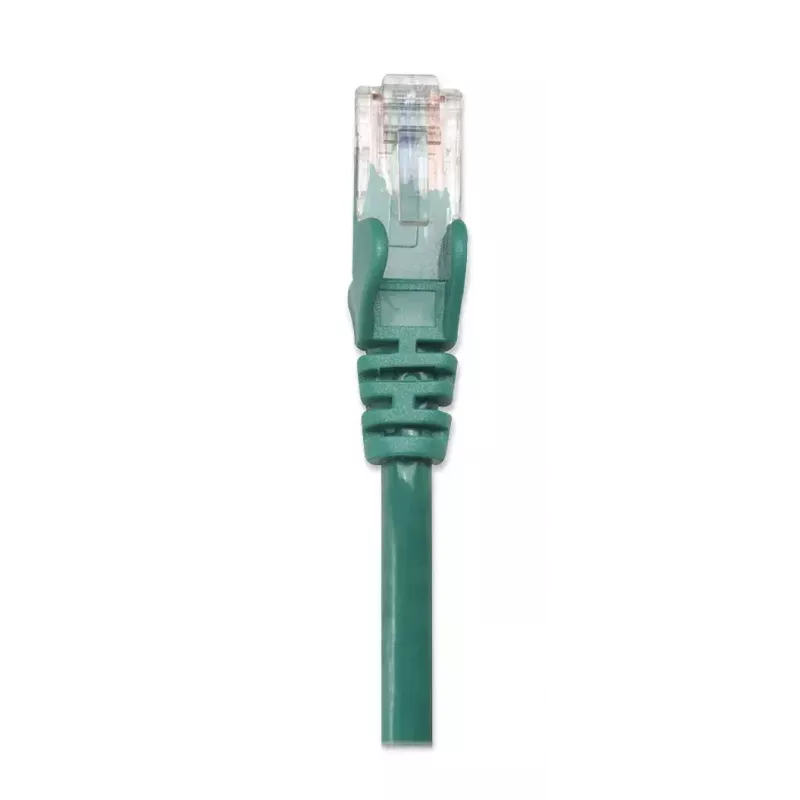 Intellinet 318167 cabo de rede patch Cat5e U/UTP, RJ45, snagless, 0,5 m, verde