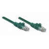 Intellinet 318167 cabo de rede patch Cat5e U/UTP, RJ45, snagless, 0,5 m, verde