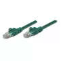 Intellinet 318167 cabo de rede patch Cat5e U/UTP, RJ45, snagless, 0,5 m, verde