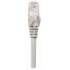 Cabo de rede patch Intellinet, Cat5e, 2 m, cinzento, CCA, U/UTP, PVC, RJ45, contactos banhados a ouro, prevenção de engate, alívio de tensão, garantia vitalícia