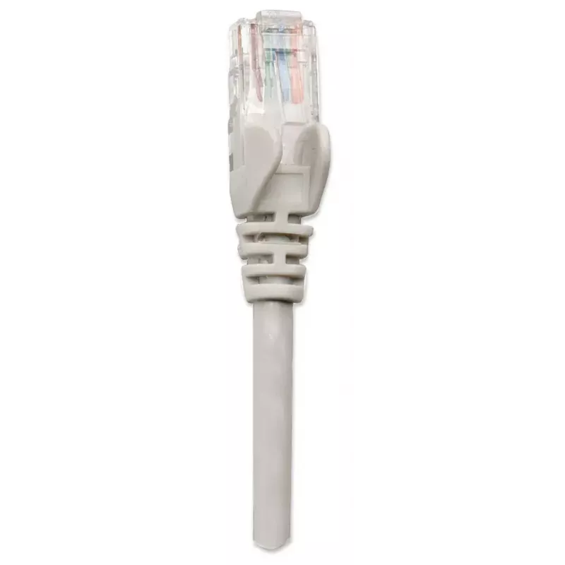 Intellinet 319973 cabo de rede patch Cat5e U/UTP, 2x RJ45, moldado, 15 m, cinzento