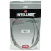 Intellinet 319973 cabo de rede patch Cat5e U/UTP, 2x RJ45, moldado, 15 m, cinzento