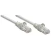 Intellinet 319973 cabo de rede patch Cat5e U/UTP, 2x RJ45, moldado, 15 m, cinzento