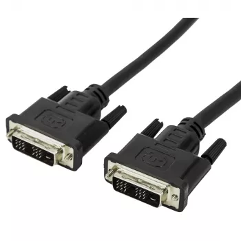 Cabo DVI Techly ICOC-DVI-8050 5 m DVI-D preto