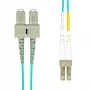 Cabo de fibra ótica ProXtend LC-SC UPC OM3 duplex 3M