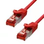Cabo Ethernet ProXtend CAT6 RJ-45 7 m vermelho