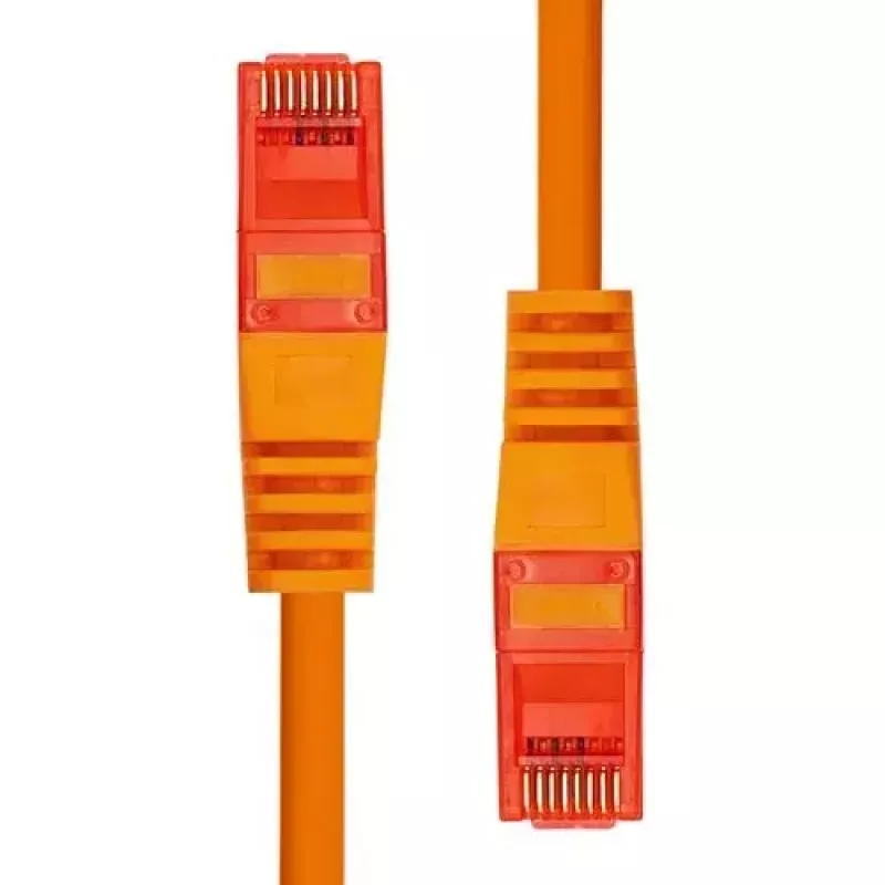 Cabo Ethernet ProXtend CAT6 RJ-45 U/UTP 30CM laranja