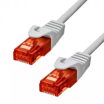 Cabo Ethernet ProXtend CAT6 RJ-45 U/UTP 7 m cinzento