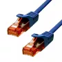 Cabo Ethernet ProXtend CAT6 RJ-45 U/UTP 5 m azul