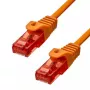 Cabo Ethernet ProXtend CAT6 RJ-45 3m laranja