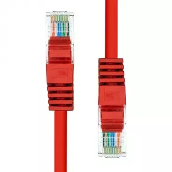 Cabo Ethernet ProXtend CAT5e RJ-45 2M vermelho