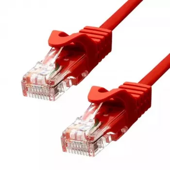 Cabo Ethernet ProXtend CAT5e RJ-45 2M vermelho