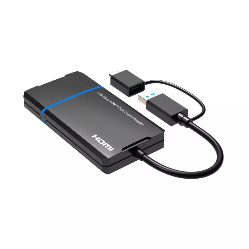 Adaptador Microconnect USB 3.1 Type-C para HDMI MC-USB3.1CHDMIX2-2IN1