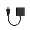 Adaptador de cabo de vídeo Microconnect HDMVGA1B 0,15 m HDMI Type-A (Standard) VGA (D-Sub) preto