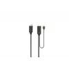 Adaptador de cabo de vídeo Microconnect HDMI-DP-CON3 3 m HDMI Type-A (Standard) DisplayPort preto