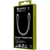 Cabo USB-C Sandberg Survivor 0,2 m 100 W preto branco
