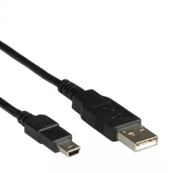 Cabo USB 2.0 ROLINE A - 5-Pin Mini macho/macho 3,0 m