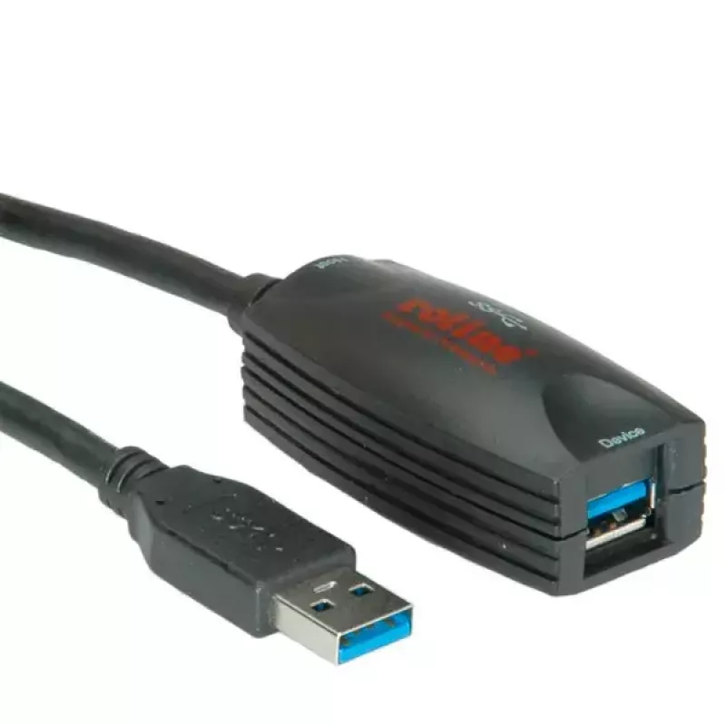 Cabo repetidor ativo USB 3.0 ROLINE 12.04.1096 5 m