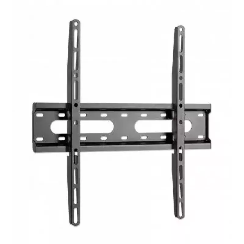 Suporte de TV e monitor Manhattan, parede, fixo, perfil plano, 1 ecrã, 32–55, preto, VESA 75x75 a 400x400 mm, máx. 45 kg