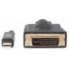 Manhattan 152150 cabo de vídeo de Mini DisplayPort para DVI-D, macho para macho, passivo, 1,8 m, preto