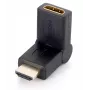 Adaptador HDMI dobrável macho para fêmea, Equip, 118911