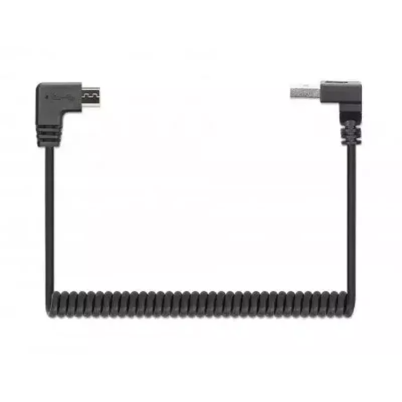 Cabo USB-A para Micro USB Manhattan 356237 1 m macho para macho preto