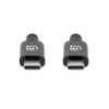 Cabo USB-C Manhattan 5m ativo macho-macho 10 Gbit/s 3A preto