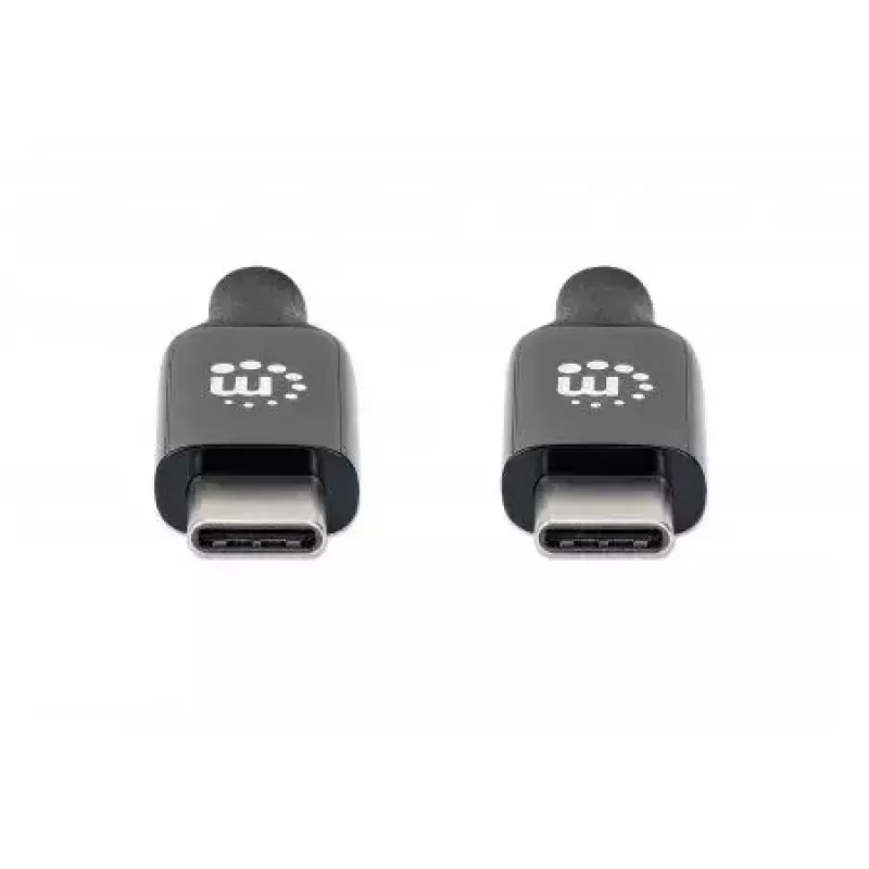 Cabo USB-C Manhattan 5m ativo macho-macho 10 Gbit/s 3A preto