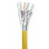 Cabo de rede Vivolink PROCAT40 amarelo 40 m Cat6a F/FTP (FFTP)