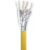 Cabo de rede Vivolink PROCAT40 amarelo 40 m Cat6a F/FTP (FFTP)