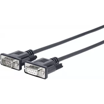 Cabo serial Vivolink PRORS2.0 preto 2 m D-Sub 9 pinos