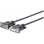 Cabo serial Vivolink PRORS2.0 preto 2 m D-Sub 9 pinos