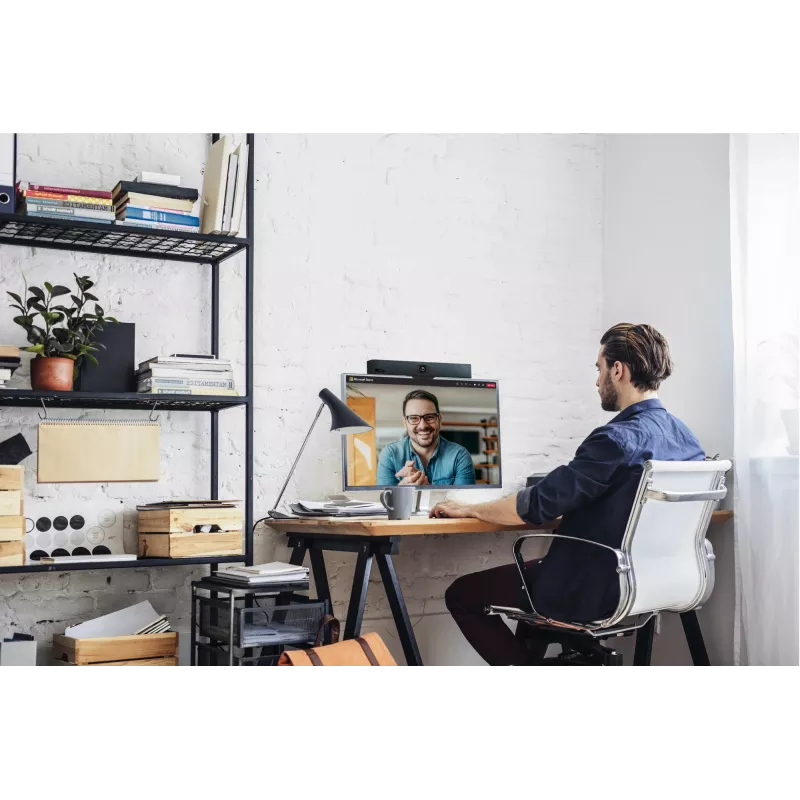 Sistema pessoal de videoconferência Yealink UVC34 8 MP 4K Ultra HD 120° de campo de visão