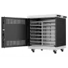 Armário para portáteis Lanview LVR14U6555BL 14U montável em rack para portáteis