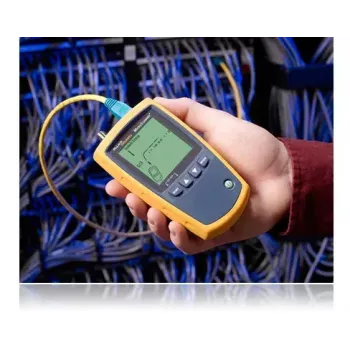 Testador de cabos Fluke MicroScanner² azul amarelo