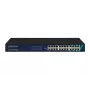 Switch não gerido Lanview LVN-1UMOUNT-24PORT-1G switch Gigabit Ethernet de 24 portas, instalação 1U