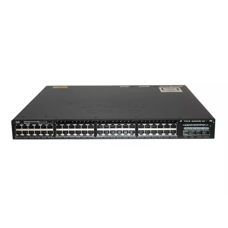 Switch gerido Cisco Catalyst WS-C3650-48FS-L L3 Gigabit Ethernet 48 portas PoE