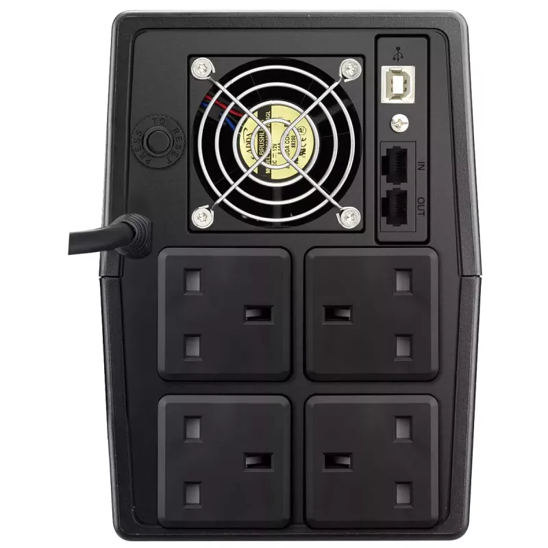 Fonte de alimentação ininterrupta PowerWalker VI 2000 SCL UK UPS 2 kVA 1200 W 4 saídas AC