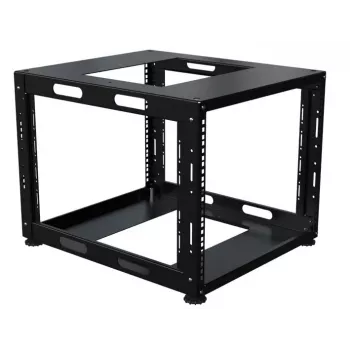 Rack de estrutura aberta Lanview LVN-OPEN-8U-BL 8U