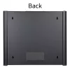 Rack de parede LOGON RWP09U56BL 9U preto fechadura com chave