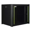 Rack de parede LOGON RWP09U56BL 9U preto fechadura com chave
