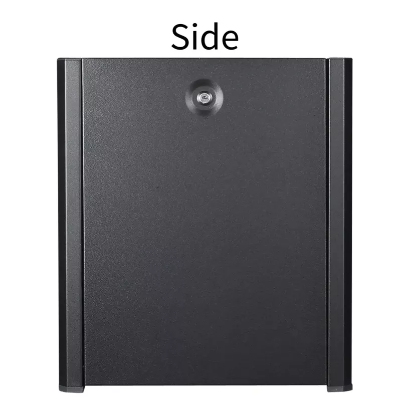 Rack de parede LOGON RWP09U56BL 9U preto fechadura com chave
