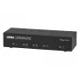 ATEN AT-VS0401, VGA, metal, preto, 65 m, 300 MHz, 1920 x 1440 píxeis