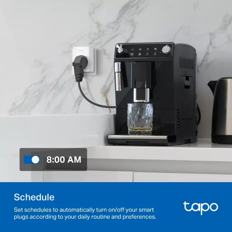 TP-Link Tapo P110 Mini tomada inteligente Wi-Fi, monitorização de energia (2 un.)