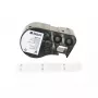 Etiqueta autoadesiva para impressora Brady M4-91-427 preto branco vinil 2,54x3,81cm