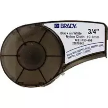 Etiqueta autoadesiva para impressora Brady 110895 preto branco