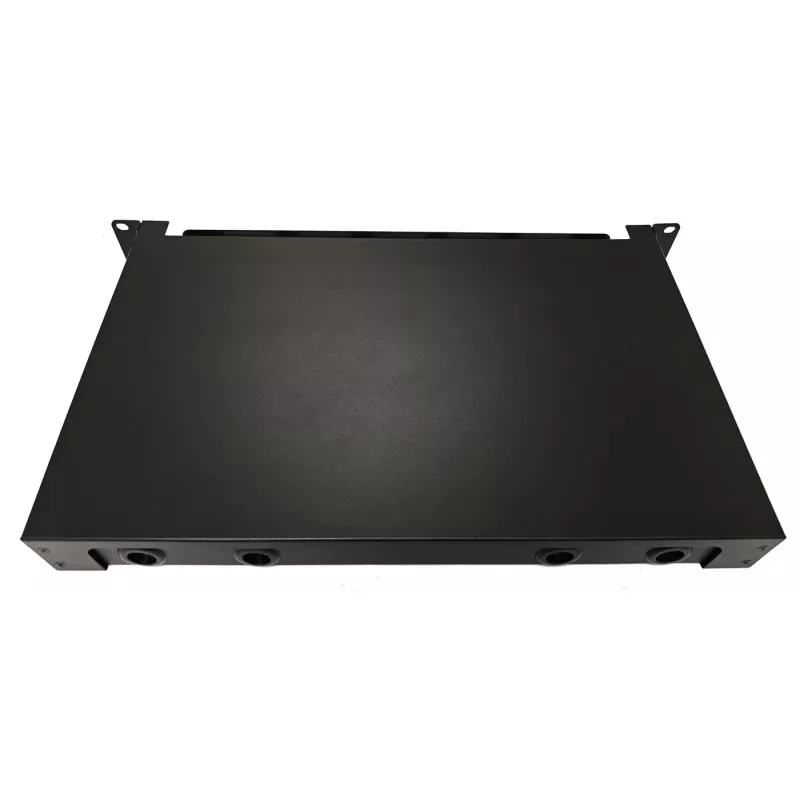 Lanview LVO-101015 Painel deslizante de fibra ótica ODF, 1U, 24 fibras, LC, SM OS2