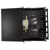 Lanview LVO-101015 Painel deslizante de fibra ótica ODF, 1U, 24 fibras, LC, SM OS2