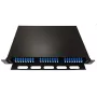 Lanview LVO-101020 Painel deslizante de fibra ótica ODF, LC SM OS2, 48 fibras, 1HE