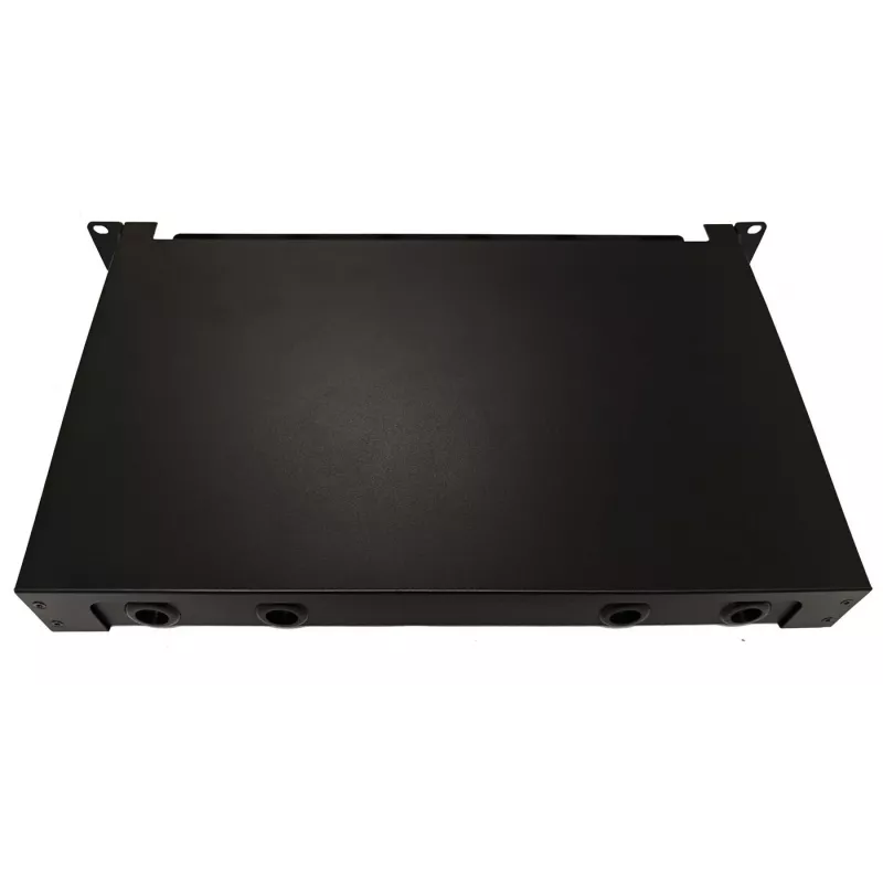 Lanview LVO-101020 Painel deslizante de fibra ótica ODF, LC SM OS2, 48 fibras, 1HE
